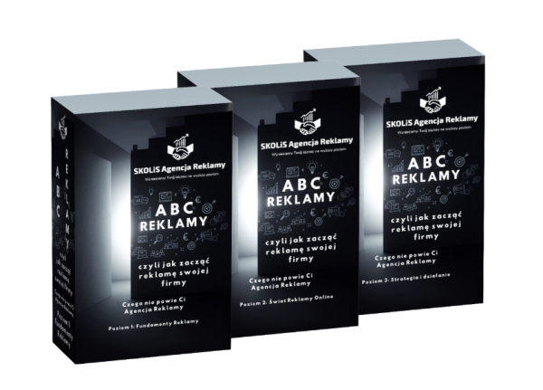 3 ebooki "ABC reklamy - czyli jak zacząć reklamę swojej firmy - Czego nie powie Ci Agencja Reklamy" + BONUS + DARMOWY FRAGMENT